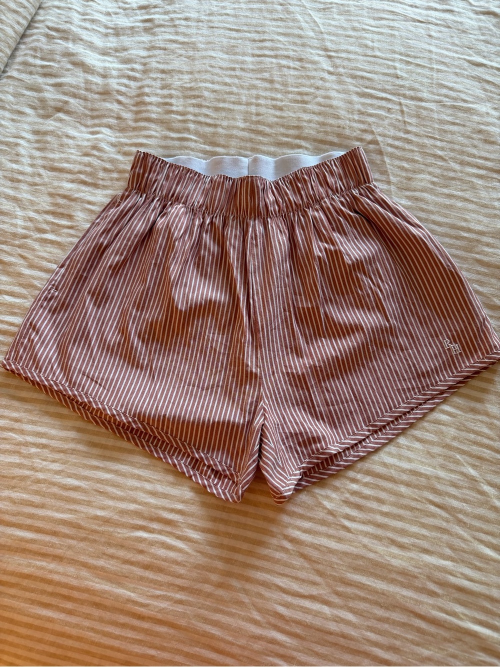 Recreational Habits Ferry Boxer Short red  Women's Elastic-Waist Shorts
